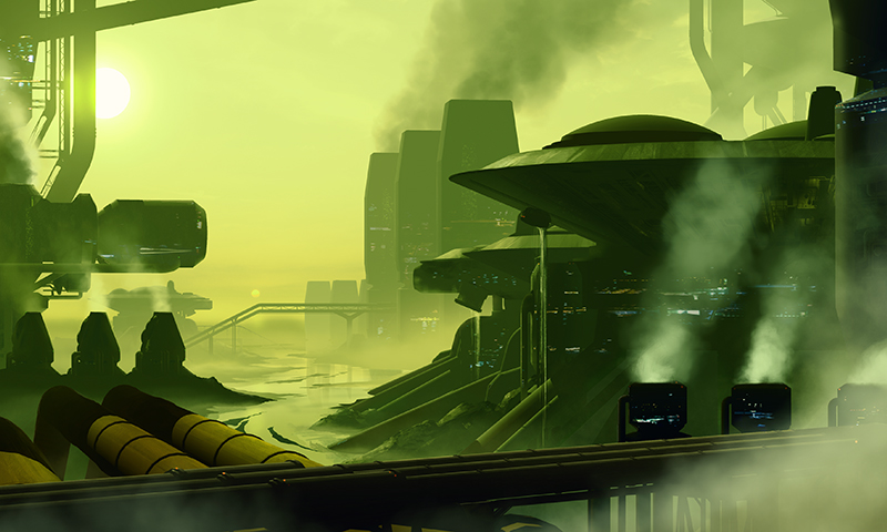 <b>Toxic Wasteland</b><br><br>
Home of the nuclear rats, this place is acidic. Don't go swimming for too long. Okay?